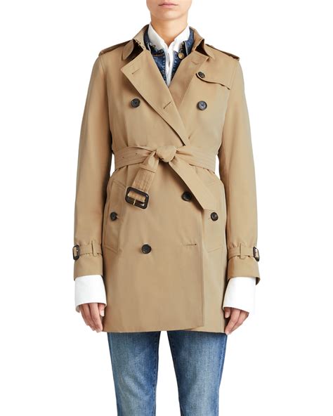 burberry kensington mid length heritage cotton trench coat|trench coat Burberry original.